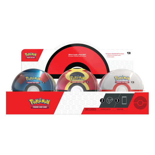 Pokémon TCG: Poke Ball Tin (2025) *ONE TIN*