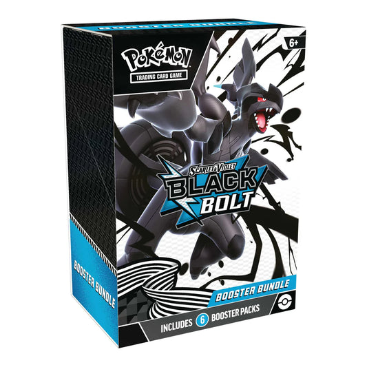 (PRE ORDER) Pokémon TCG: Scarlet & Violet 10.5 - Black Bolt - Booster Bundle
