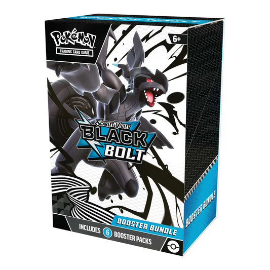 (PRE ORDER) Pokémon TCG: Scarlet & Violet 10.5 - Black Bolt - Booster Bundle