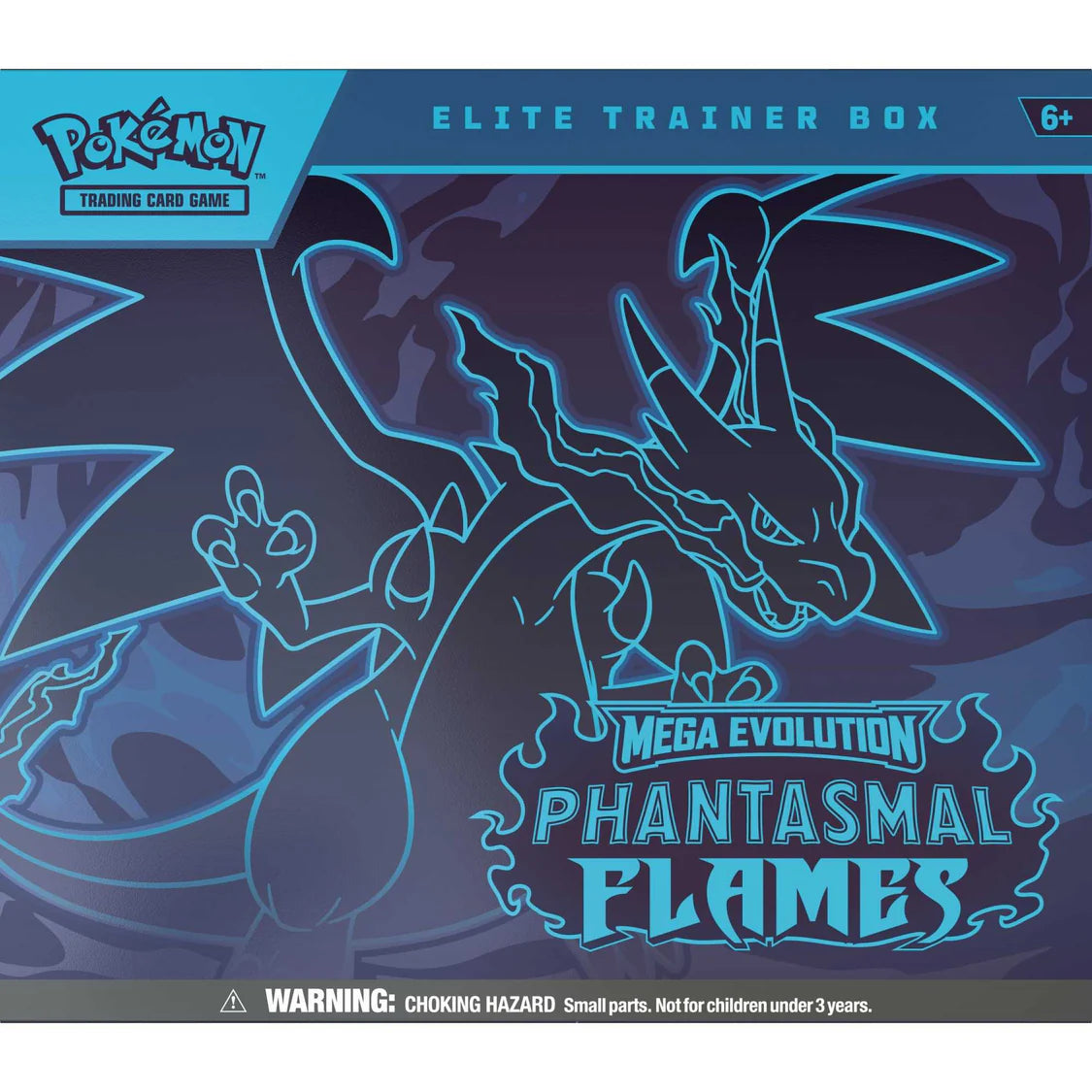 (Small Damage) Pokémon TCG: Mega Evolution Phantasmal Flames - Elite Trainer Box