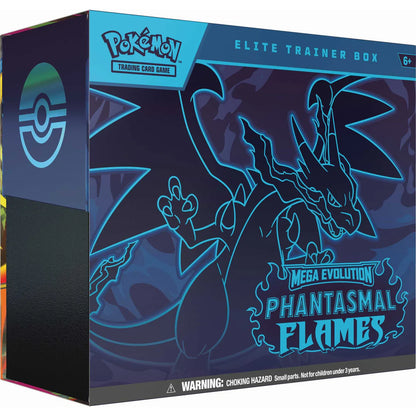 (Small Damage) Pokémon TCG: Mega Evolution Phantasmal Flames - Elite Trainer Box