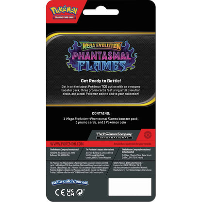 (PRE ORDER) Pokémon TCG: Mega Evolution Phantasmal Flames - Premium Checklane