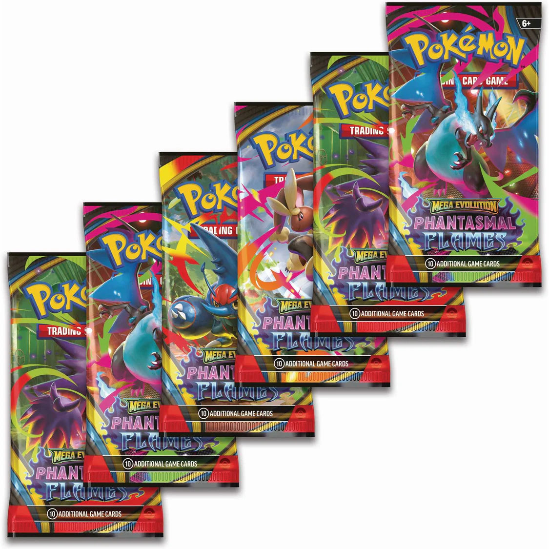 Pokémon TCG: Mega Evolution Phantasmal Flames - Booster Bundle