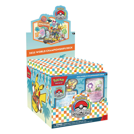 (SEALED DISPLAY) Pokémon TCG: World Championship Deck 2025