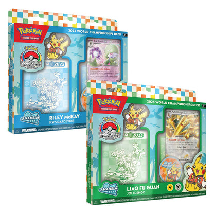 (SEALED DISPLAY) Pokémon TCG: World Championship Deck 2025