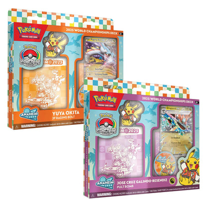 (SEALED DISPLAY) Pokémon TCG: World Championship Deck 2025
