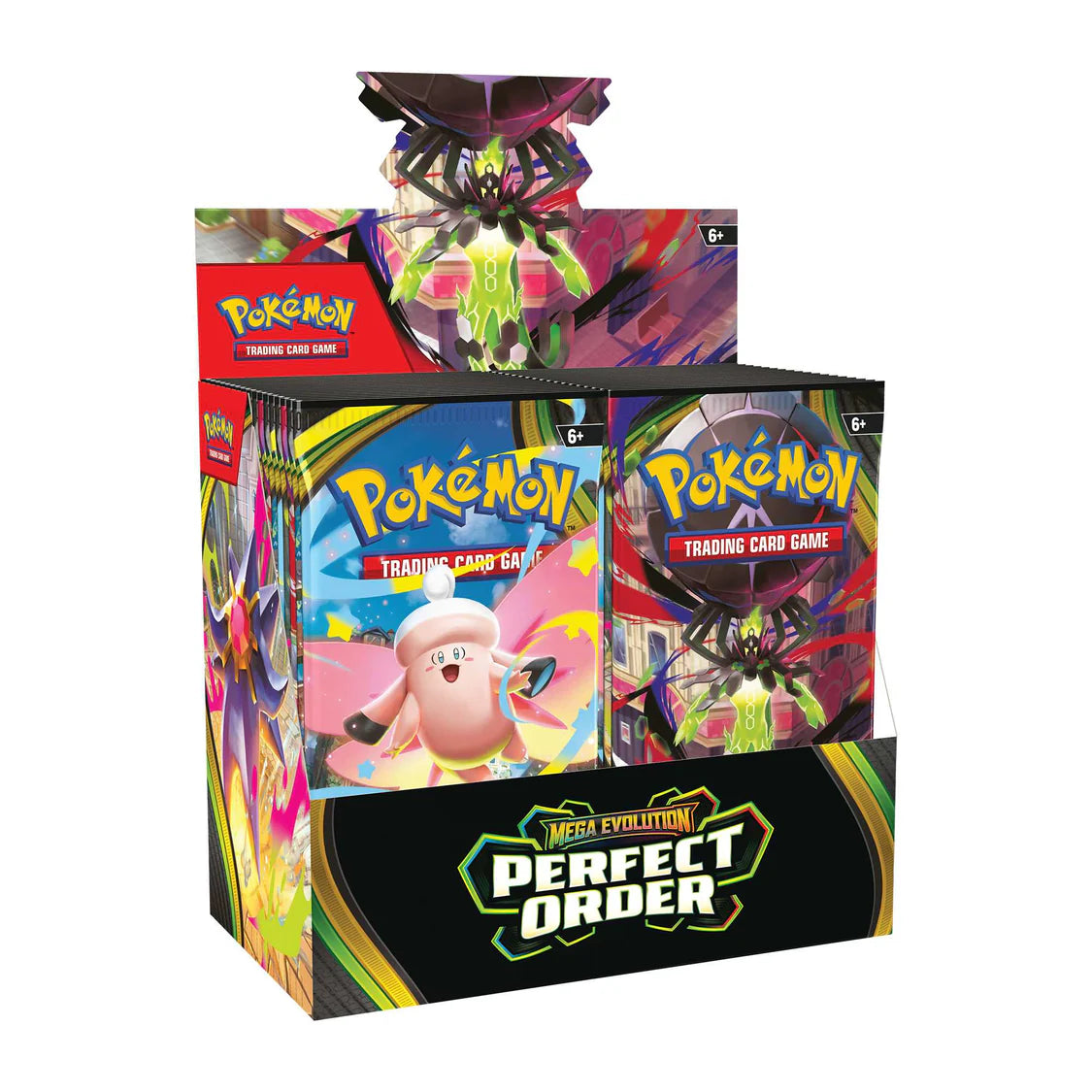 Pokémon TCG: Mega Evolution Perfect Order - Booster Display