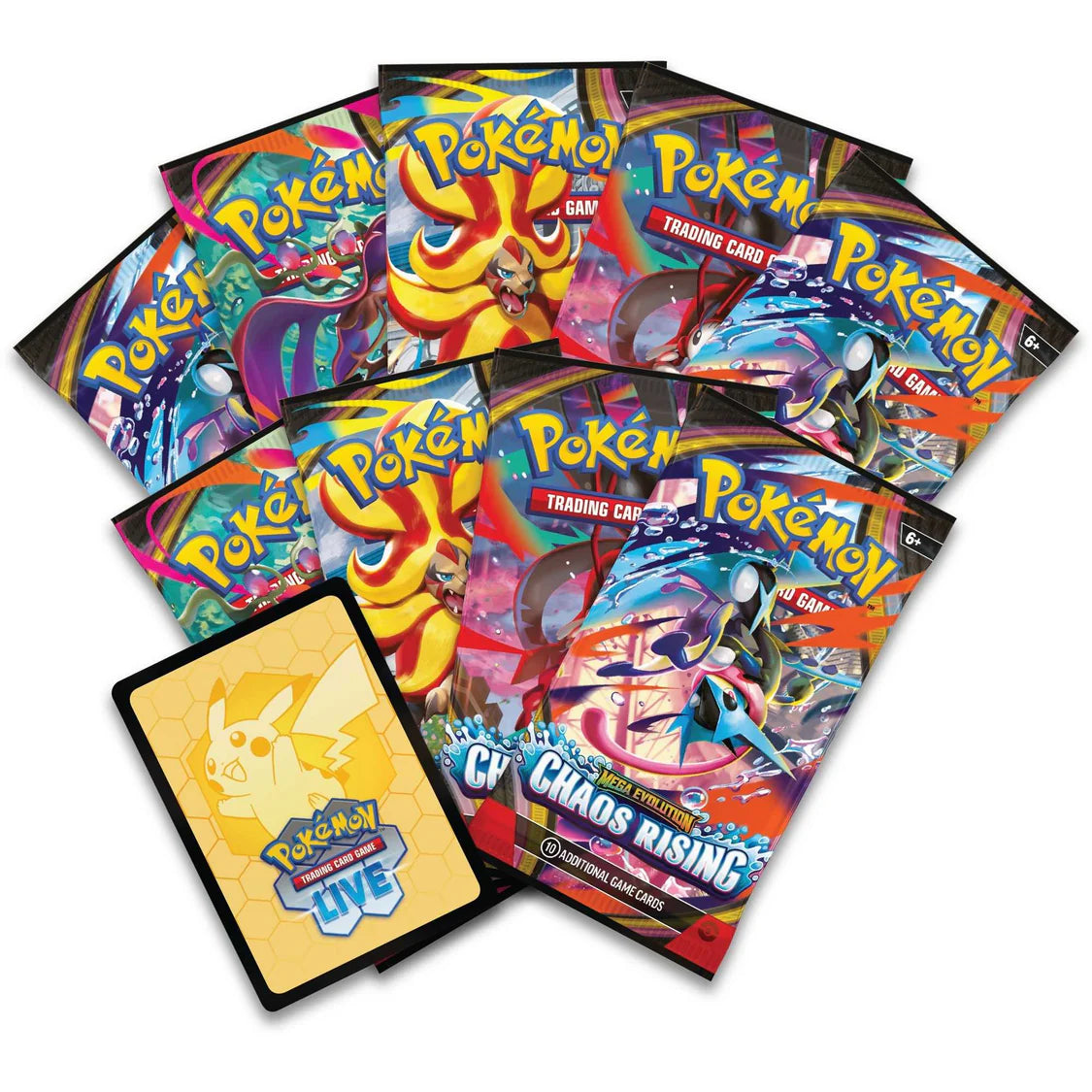 (Pre order) Pokémon TCG: Mega Evolution Chaos Rising - Elite Trainer Box