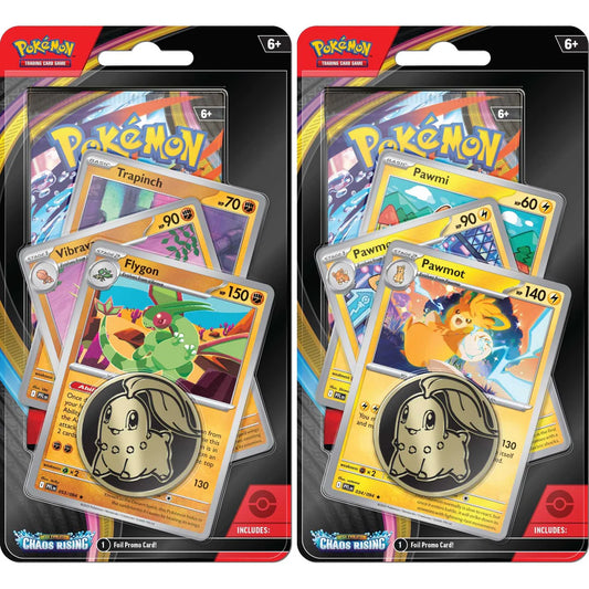 (Pre order) Pokémon TCG: Mega Evolution Chaos Rising - Premium Checklane CDU