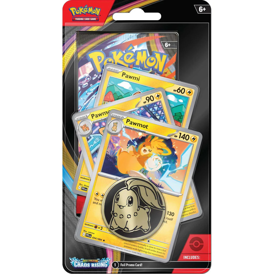 (Pre order) Pokémon TCG: Mega Evolution Chaos Rising - Premium Checklane CDU