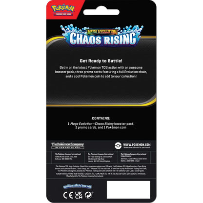 (Pre order) Pokémon TCG: Mega Evolution Chaos Rising - Premium Checklane CDU