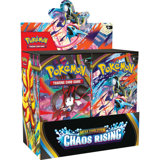 (Pre order) Pokémon TCG: Mega Evolution Chaos Rising - Boosters Display
