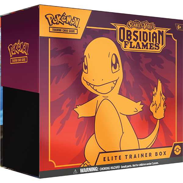 Pokémon TCG: Scarlet & Violet 3 Obsidian Flames Elite Trainer Box