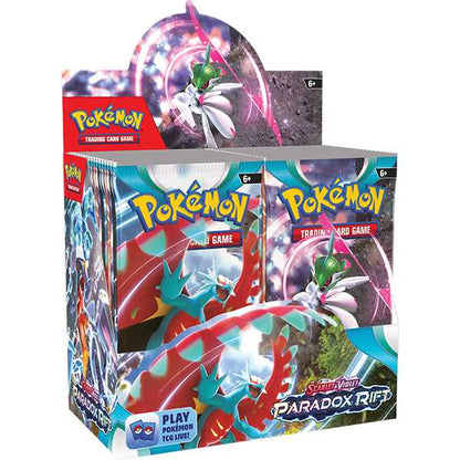 (Damaged Seal) Pokémon TCG: Scarlet & Violet 4 - Paradox Rift Booster Box