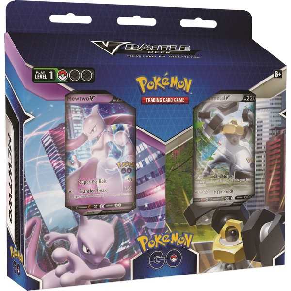 Pokémon TCG: Pokémon GO V Battle Deck Bundle Mewtwo vs Melmetal