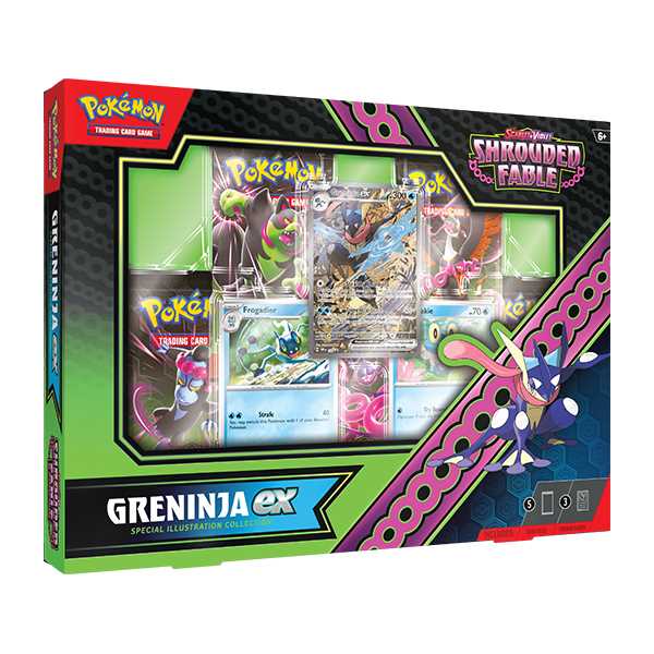Pokémon TCG: Scarlet & Violet 6.5 - Shrouded Fable EX Special Collection Greninja or Kingdra
