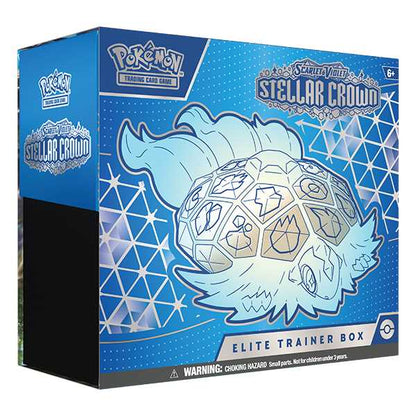 (Damaged Seal) Pokémon TCG: Scarlet & Violet 7 - Stellar Crown - Elite Trainer Box