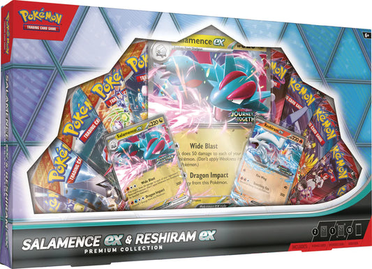 Pokemon TCG Salamence ex & Reshiram ex Premium Collection