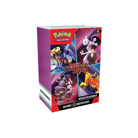 Pokémon TCG Scarlet & Violet Destined Rivals Booster Bundle (6 Packs)