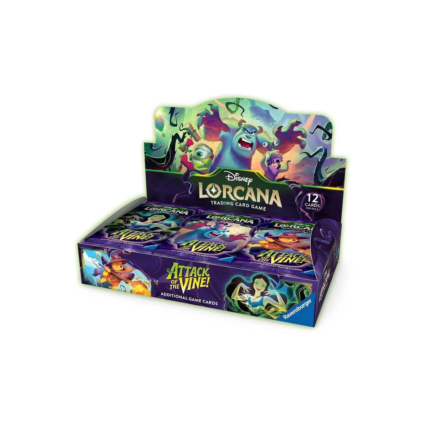 (pre order) Disney Lorcana TCG - Attack of the Vine Booster Display (24) - Set 13