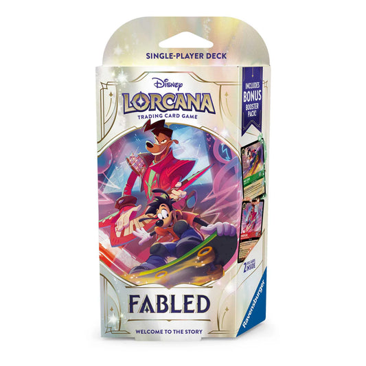 (PRE ORDER) Disney Lorcana Trading Card Game - Fabled Starter Deck