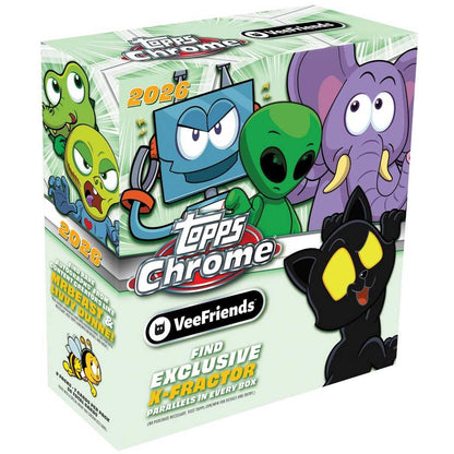 (4x) Topps Chrome VeeFriends - Mega Box 2026