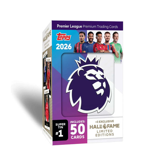 Topps Premier League 2025/26 Super Tin #1 - (Hall of Fame Series)