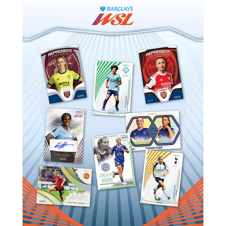 (SEALED CASE) Eternity Barclays Women's Super League Official Trading Cards 2025/26