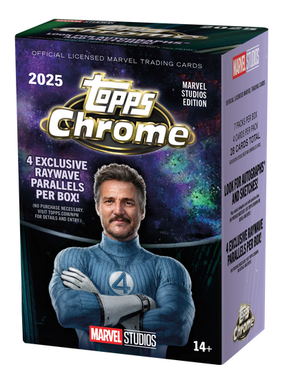 2025 Topps Marvel Studios Chrome® - Value Box