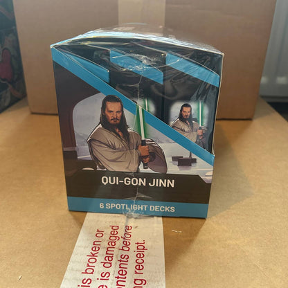 Star Wars: Unlimited Spotlight Deck - Darth Maul & QuiGonJinn - Legends of the Force Display