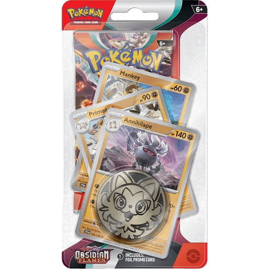 Pokemon TCG - Scarlet & Violet - Obsidian Flames - Premium Checklane Blister Pack